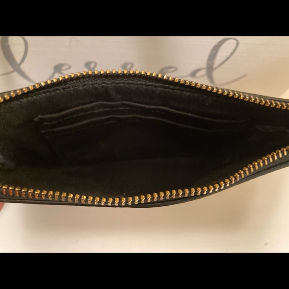 Coach Wristlet with Leopard Print - Picture 2 of 3